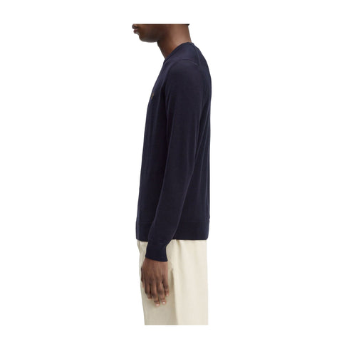 Fred Perry Pullover Maglia Uomo Classic Crew Neck Navy A24 - FRED PERRYK9601 - 795 - S - Francavilla Moda